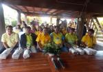 คณะศึกษาดูงานฟังบรรยายสรุป เทศบาลตำบลโปงยางคก อ.ห้างฉัตร จ.ล